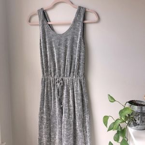 Women’s striped jumpsuit